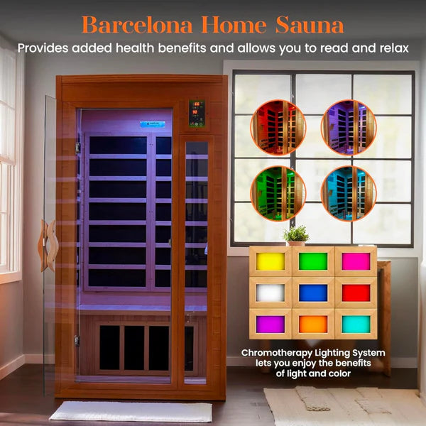 Dynamic Barcelona 1 Person Indoor FAR Infrared Sauna