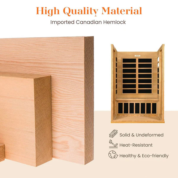 Dynamic Barcelona 1 Person Indoor FAR Infrared Sauna