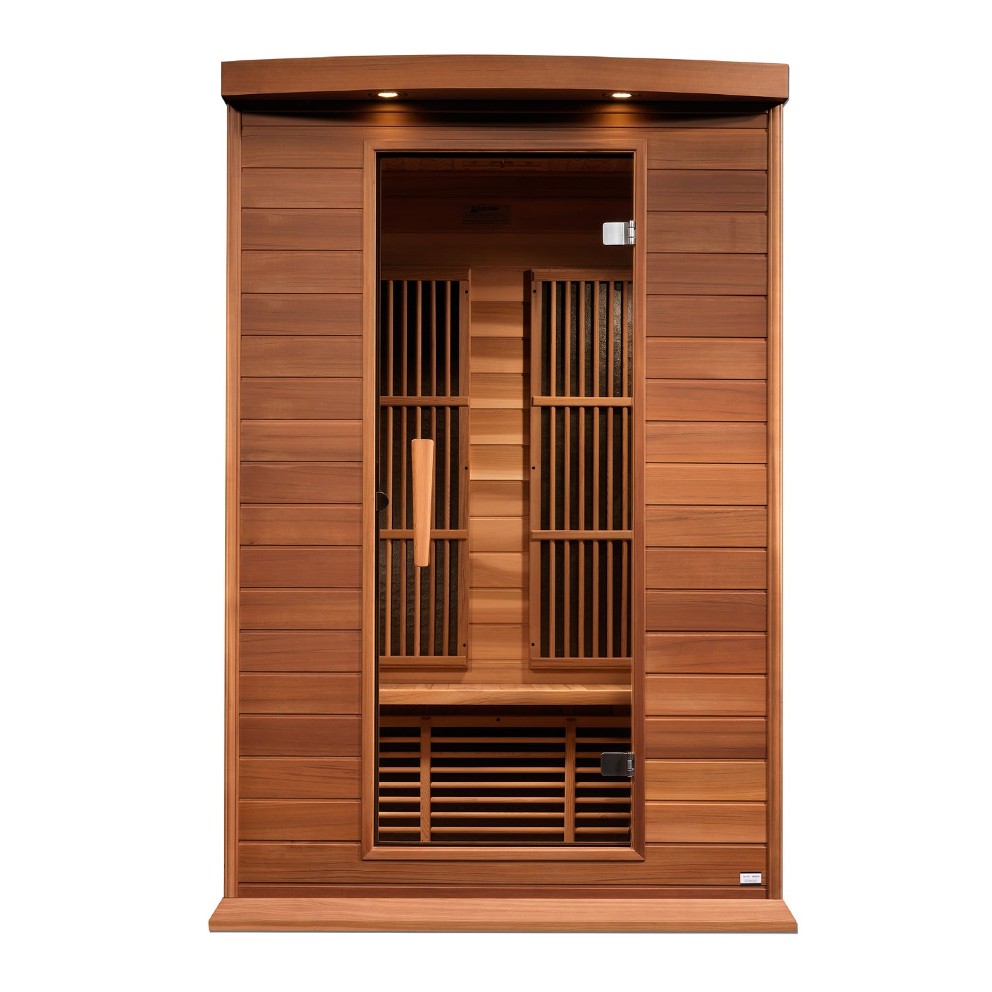 Maxxus 2 Person Indoor Near Zero EMF FAR Infrared Sauna - Canadian Red Cedar