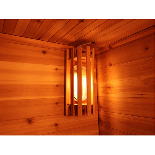 Denali 4 Person Outdoor Contemporary Traditional Sauna