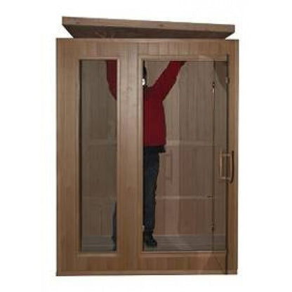 Eagle 2 Person Outdoor Traditional Hemlock Sauna