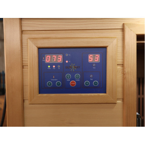 Evansport 2 Person Indoor Infrared Cedar Sauna