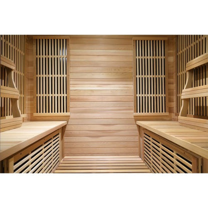 Roslyn 4 Person Indoor Infrared Cedar Sauna