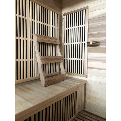 Roslyn 4 Person Indoor Infrared Cedar Sauna