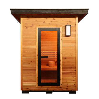 Seneca 3 Person Outdoor Contemporary Traditional Sauna