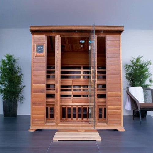 Sequioa 4 Person Indoor Infrared Cedar Sauna