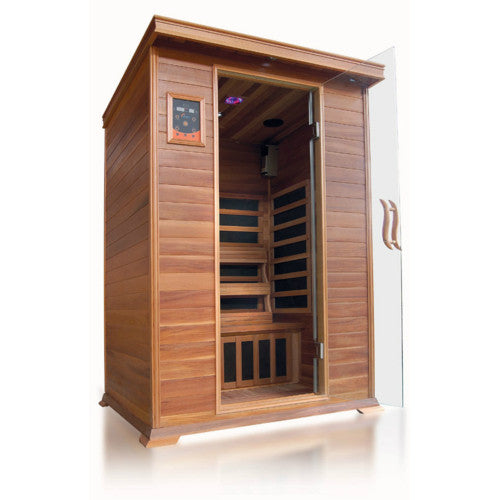 Sierra 2 Person Indoor Infrared Cedar Sauna