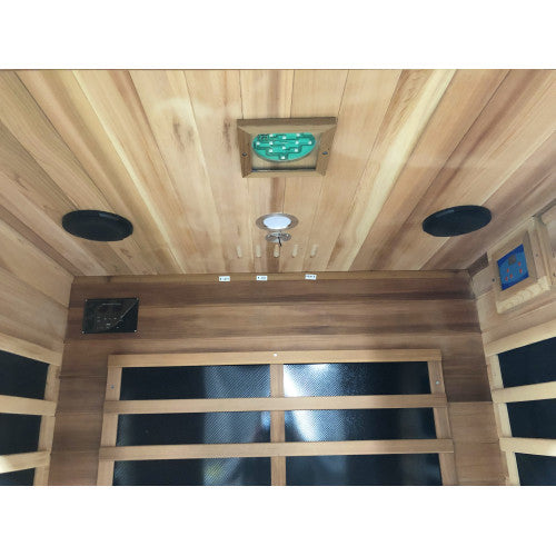 Sierra 2 Person Indoor Infrared Cedar Sauna