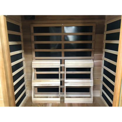 Sierra 2 Person Indoor Infrared Cedar Sauna