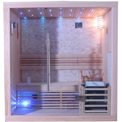 Westlake 3 Person Indoor Luxury Traditional Sauna