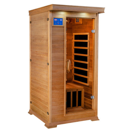 Sedona 1 Person Indoor Infrared Cedar Sauna