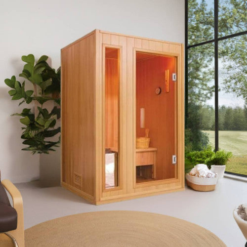 Baldwin 2 Person Indoor Traditional Hemlock Sauna