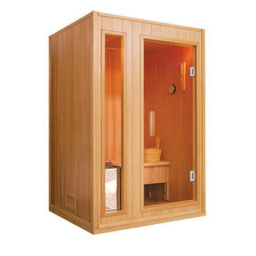 Baldwin 2 Person Indoor Traditional Hemlock Sauna