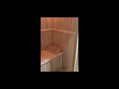 Southport 3 Person Indoor Traditional Hemlock Sauna