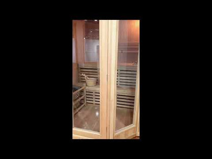 Tiburon 4 Person Indoor Traditional Hemlock Sauna