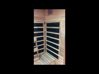 Sequioa 4 Person Indoor Infrared Cedar Sauna