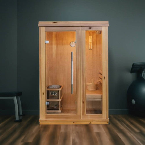 Aston 1 Person Indoor Traditional Hemlock  Sauna