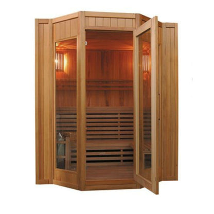 Tiburon 4 Person Indoor Traditional Hemlock Sauna